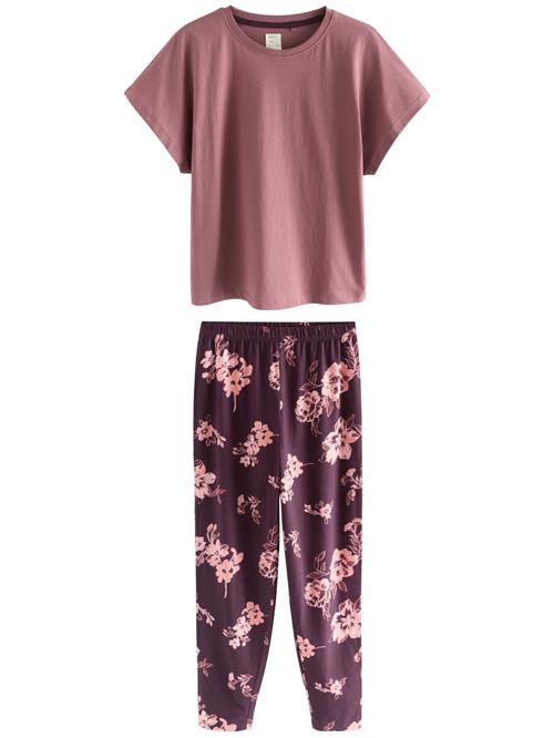 Next Pyjamas  lysviolet / lilla-meleret / gammelrosa