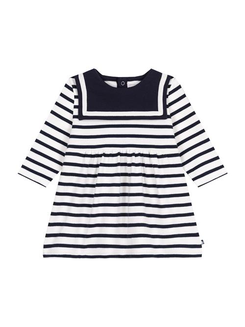 PETIT BATEAU Kjole  ecru / navy