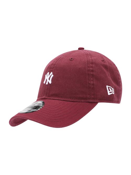 NEW ERA Hætte '9TWENTY New York Yankees'  carminrød / hvid