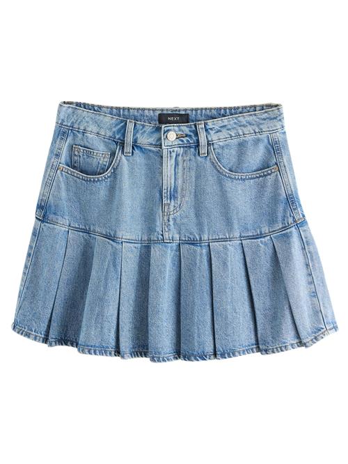 Next Nederdel  blue denim