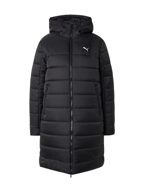 PUMA Sportsjakke 'ESS'  sort / hvid