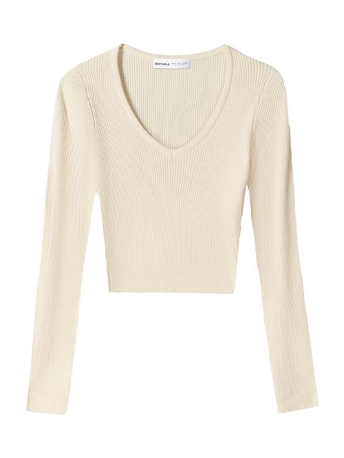 Se Bershka Pullover  ecru ved About You