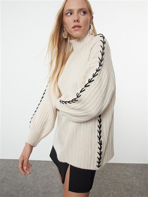 Trendyol Pullover  stone / sort