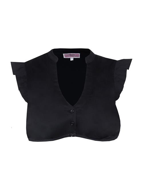 MARJO Dirdnl-bluse 'Kienberg'  sort