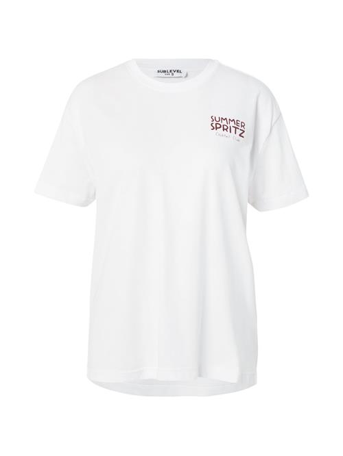 Sublevel Shirts  blå / rød / mørkerød / hvid