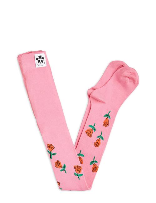 Roses 1-Pack Tights Mini Rodini Pink