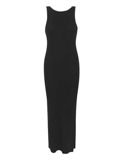 Se Drewgz Sl Reversible Long Dress Noo Gestuz Black ved Booztlet