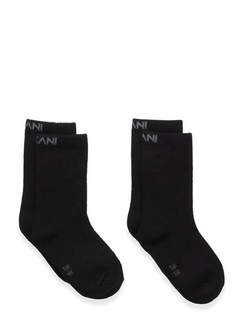 Ullstrumpa 2-Pack Jr Exani Black