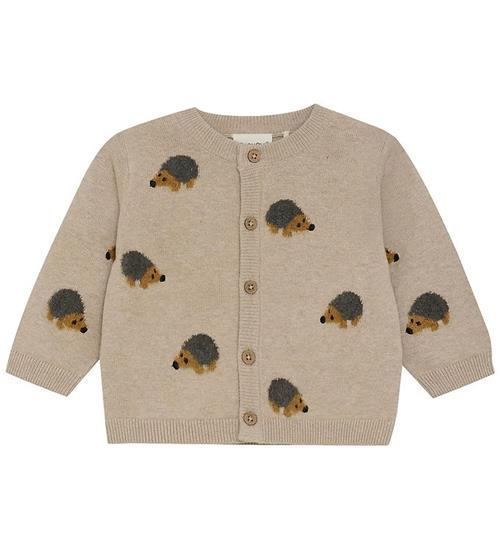 Minymo Cardigan Knit - Beige Melange