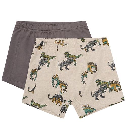 Minymo Boxershorts - 2-Pak - Beige Melange