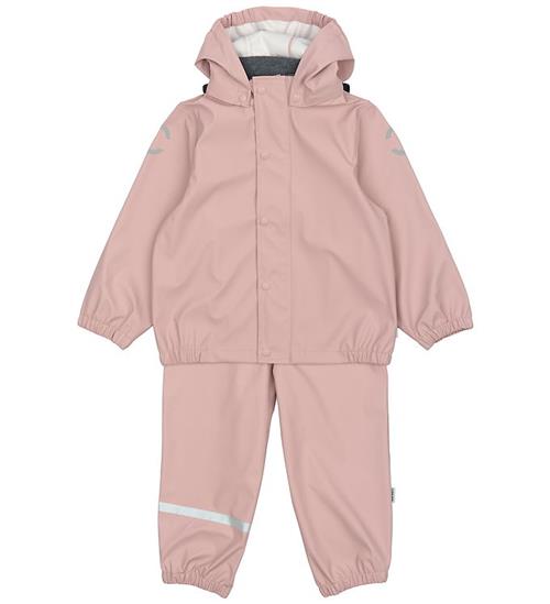 Mikk-Line Regntøj m. Fleece - PU - Woodrose