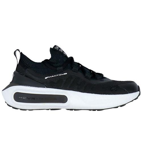 Under Armour Sko - GS Phantom 4 - Sort/Grå m. Hvid