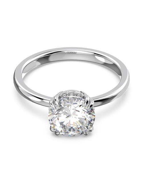 Swarovski Ring  sølv / hvid
