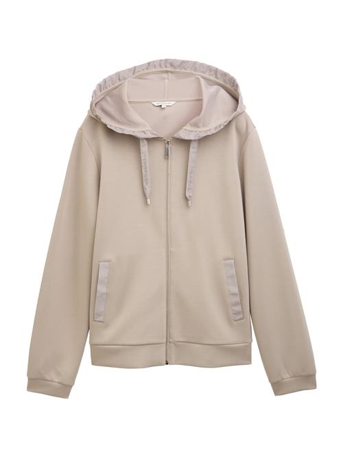 TOM TAILOR Sweatjakke  taupe
