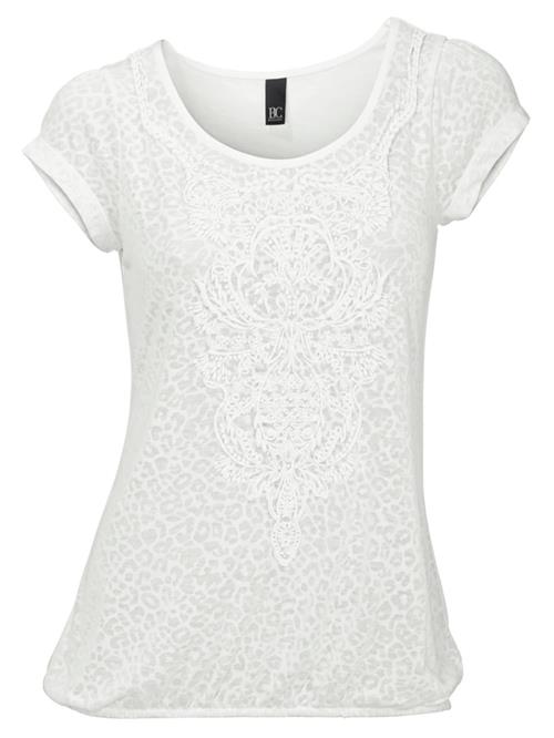 heine Shirts  grå / hvid