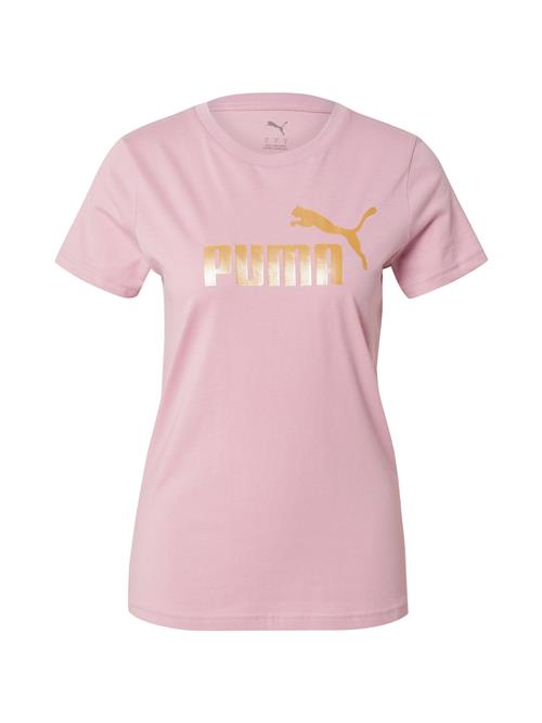 Se PUMA Funktionsbluse 'Ess No. 1'  guld / gammelrosa ved About You