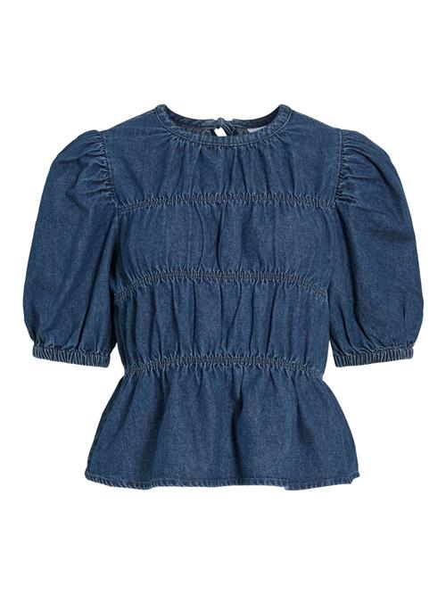 Se VILA Bluse 'VIHeidi'  blue denim ved About You