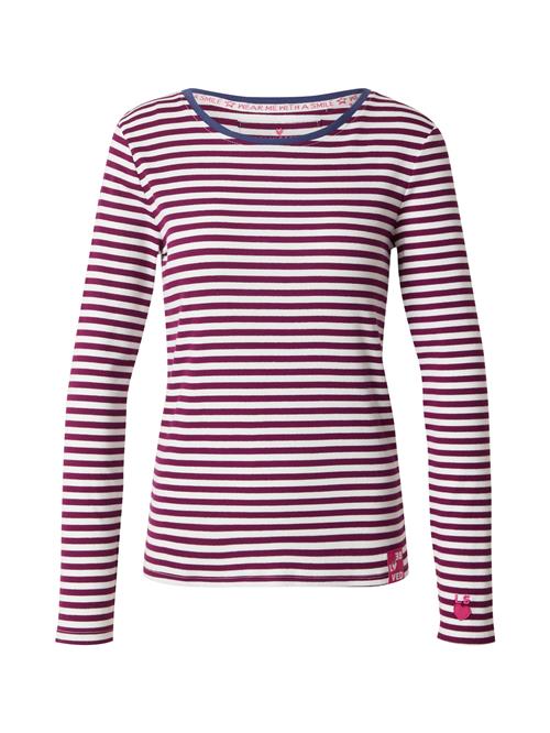 LIEBLINGSSTÜCK Shirts 'Nashi'  burgunder / hvid
