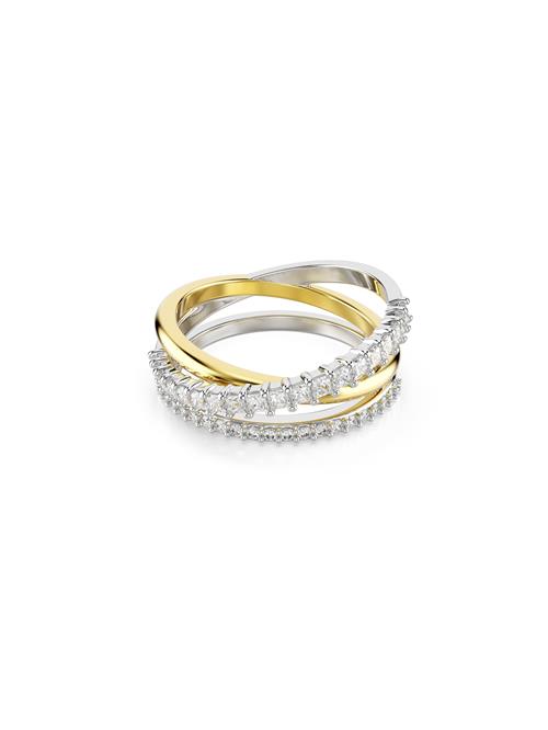 Swarovski Ring  guld / sølv