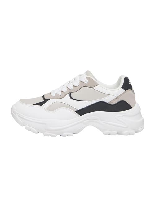 ONLY Sneaker low 'ONLSALLY'  lysegrå / sort / hvid