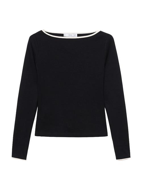 MANGO Shirts 'PORTA'  sort / hvid