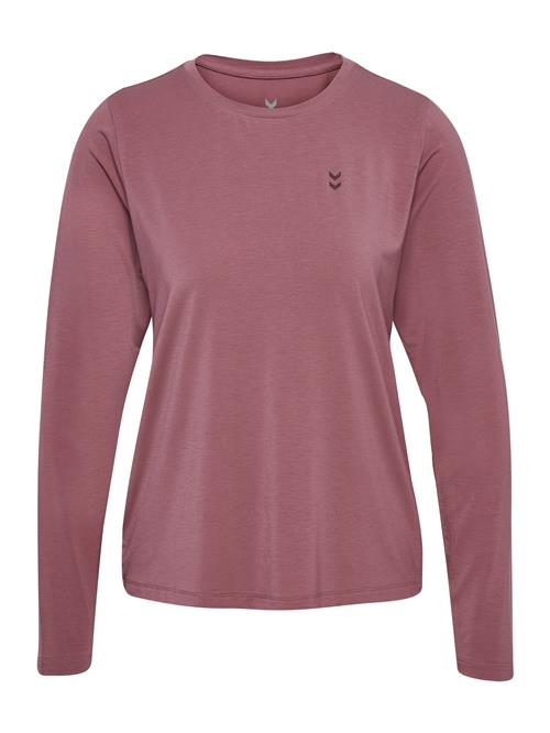 Hummel Funktionsbluse  mørk pink