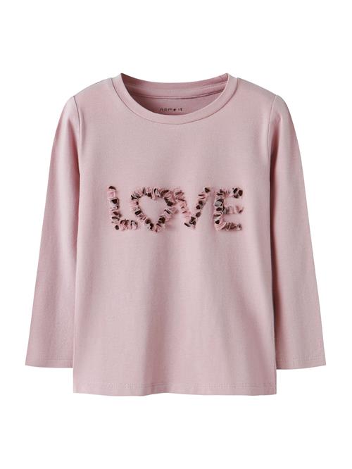 NAME IT Bluser & t-shirts 'NMFNONA'  mørkebrun / pastellilla
