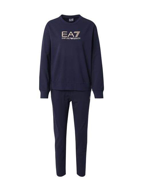 EA7 Emporio Armani Joggingdragt  navy / pastelgul
