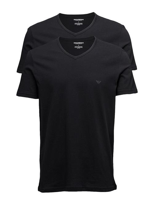 Mens Knit 2Pack Tsh Emporio Armani Black
