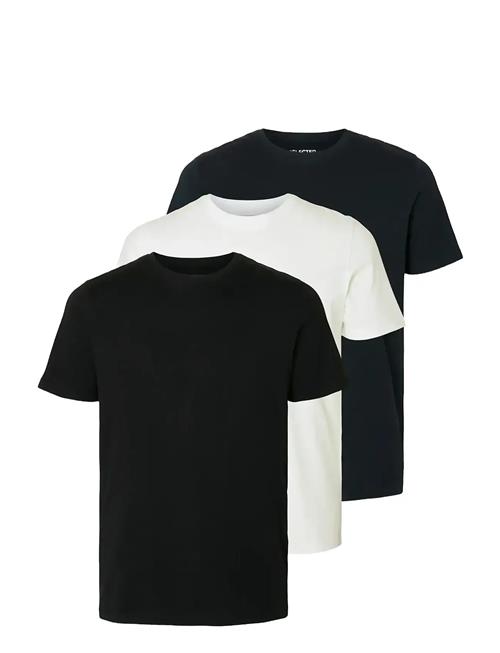 Slhcormac Ss O-Neck Tee 3-Pack Selected Patterned
