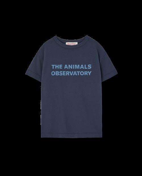 The Animals Observatory Orion T-shirt Navy  Navy 4y  Marineblå  4 år  Unisex