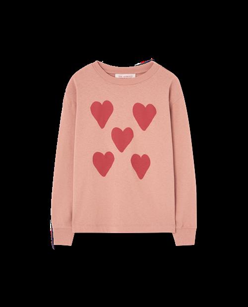 The Animals Observatory Dog T-shirt Med Lange Ærmer Dusty Coral  Dusty Coral 8y  Lyserød  8 år  Unisex