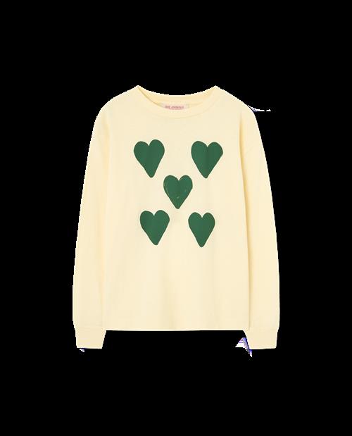 The Animals Observatory Dog T-shirt Med Lange Ærmer Flan Yellow  Flan Yellow 4y  Gul  4 år  Unisex