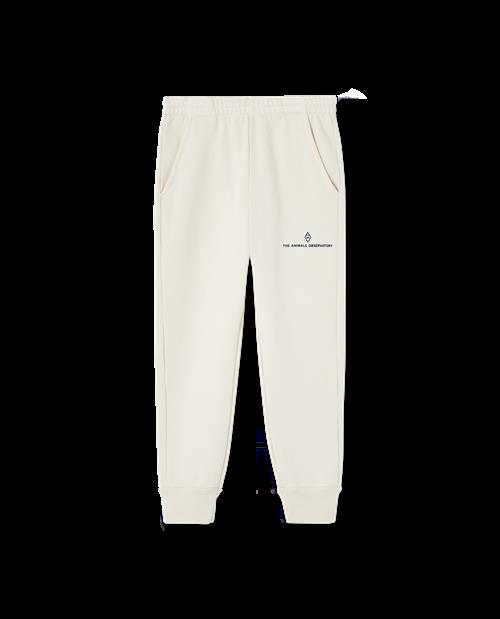 The Animals Observatory Draco Joggingbukser Raw White  Raw White 6y  Hvid  6 år  Unisex