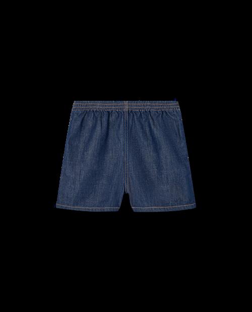The Animals Observatory Monkey Denim Shorts Indigo  Indigo 6y  Blå  6 år  Unisex