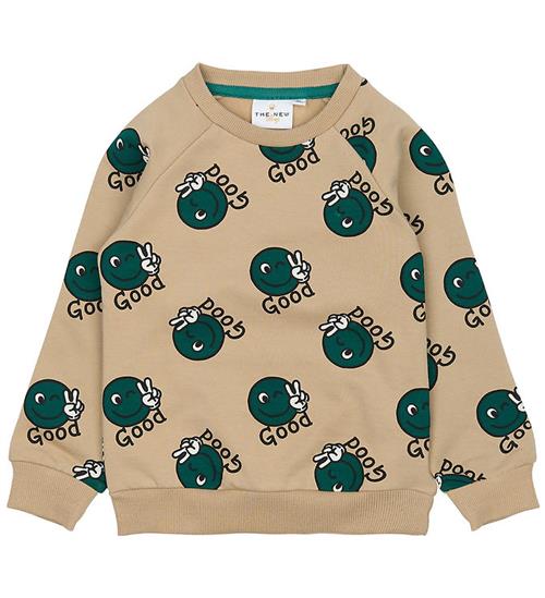 The New Siblings Sweatshirt - TnstPhil - Humus m. Smileys