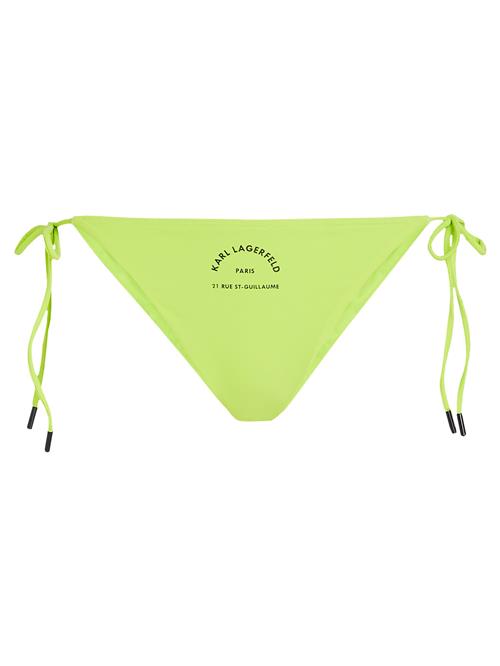 Karl Lagerfeld Bikinitrusse  lime / sort