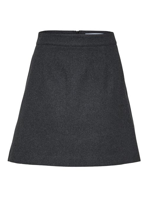 SELECTED Nederdel 'MERCY-ULA'  antracit