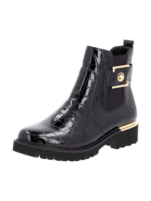 REMONTE Chelsea Boots  guld / sort
