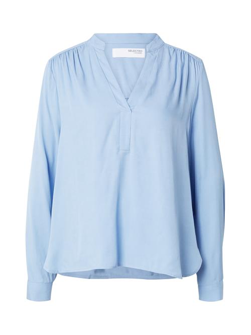 SELECTED Bluse 'SLFMADDI'  lyseblå