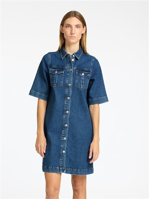 SELECTED Blusekjole  mørkeblå