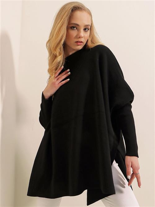 Bigdart Pullover i overstørrelse  sort