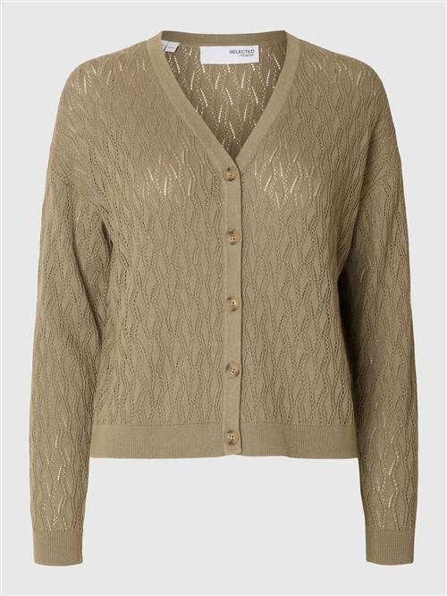 SELECTED Cardigan  oliven