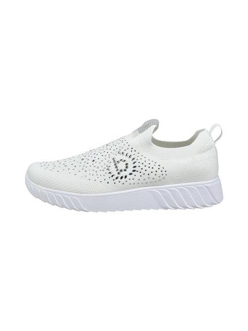 Se bugatti Slipper  sølv / hvid ved About You
