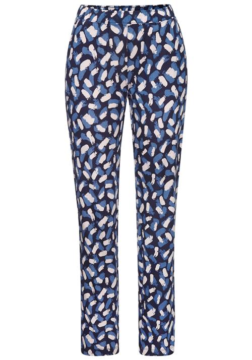 Se s.Oliver Pyjamasbukser  blå / navy / hvid ved About You