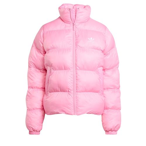 ADIDAS ORIGINALS Overgangsjakke 'Adicolor'  lyserød / hvid