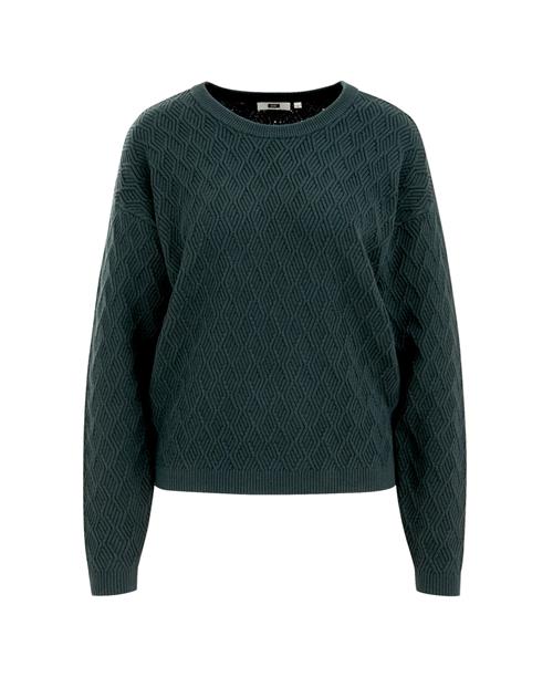 WE Fashion Pullover  mørkegrøn