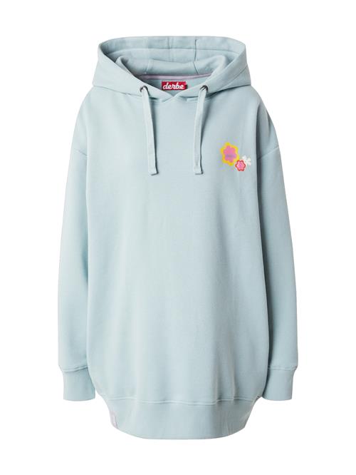 Derbe Sweatshirt 'Mogleev'  dueblå / gul / lys rød / hvid