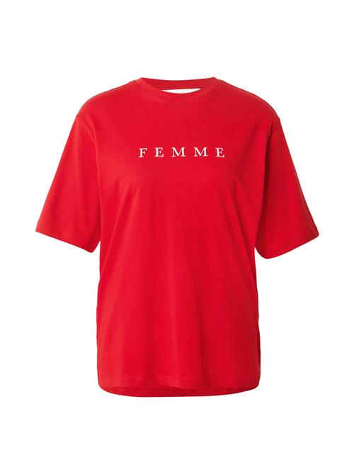 SELECTED Shirts 'SLFVILJA'  rød / hvid