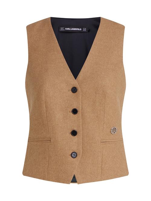 Karl Lagerfeld Vest  cappuccino